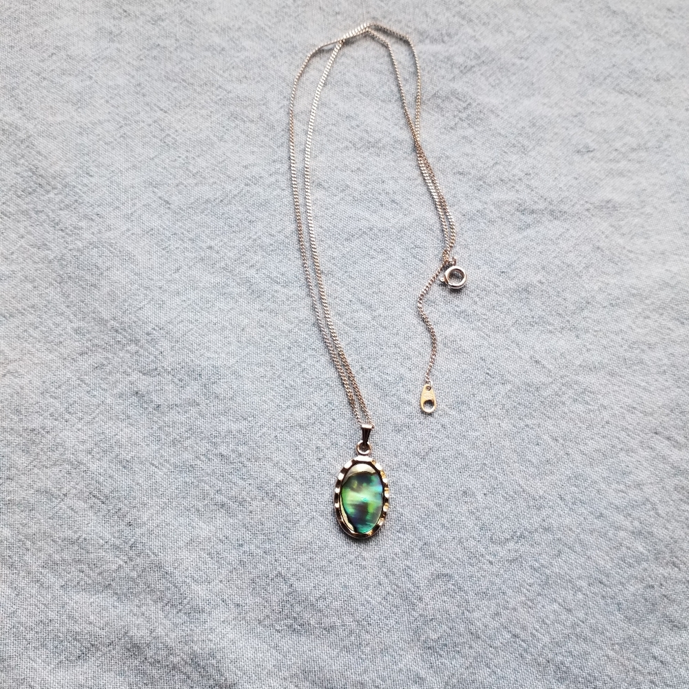 Silver necklace